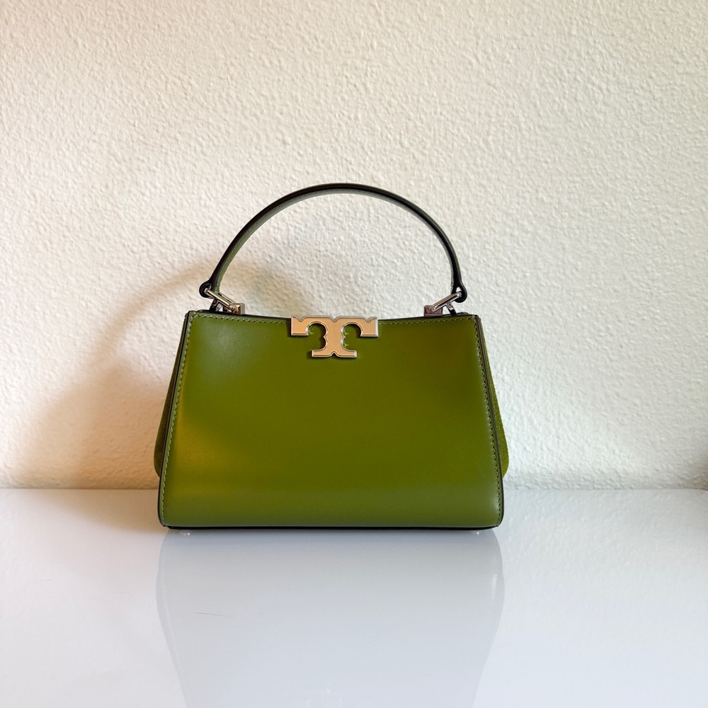 Tory Burch Mini Eleanor Satchel Matcha Green